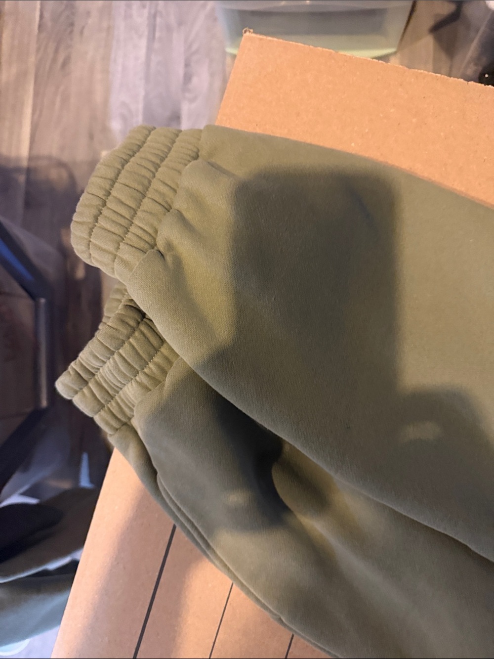 COMFRT Olive Green Hoodie - Women’s Comfort Sweatshirt - Picture 5 of 6